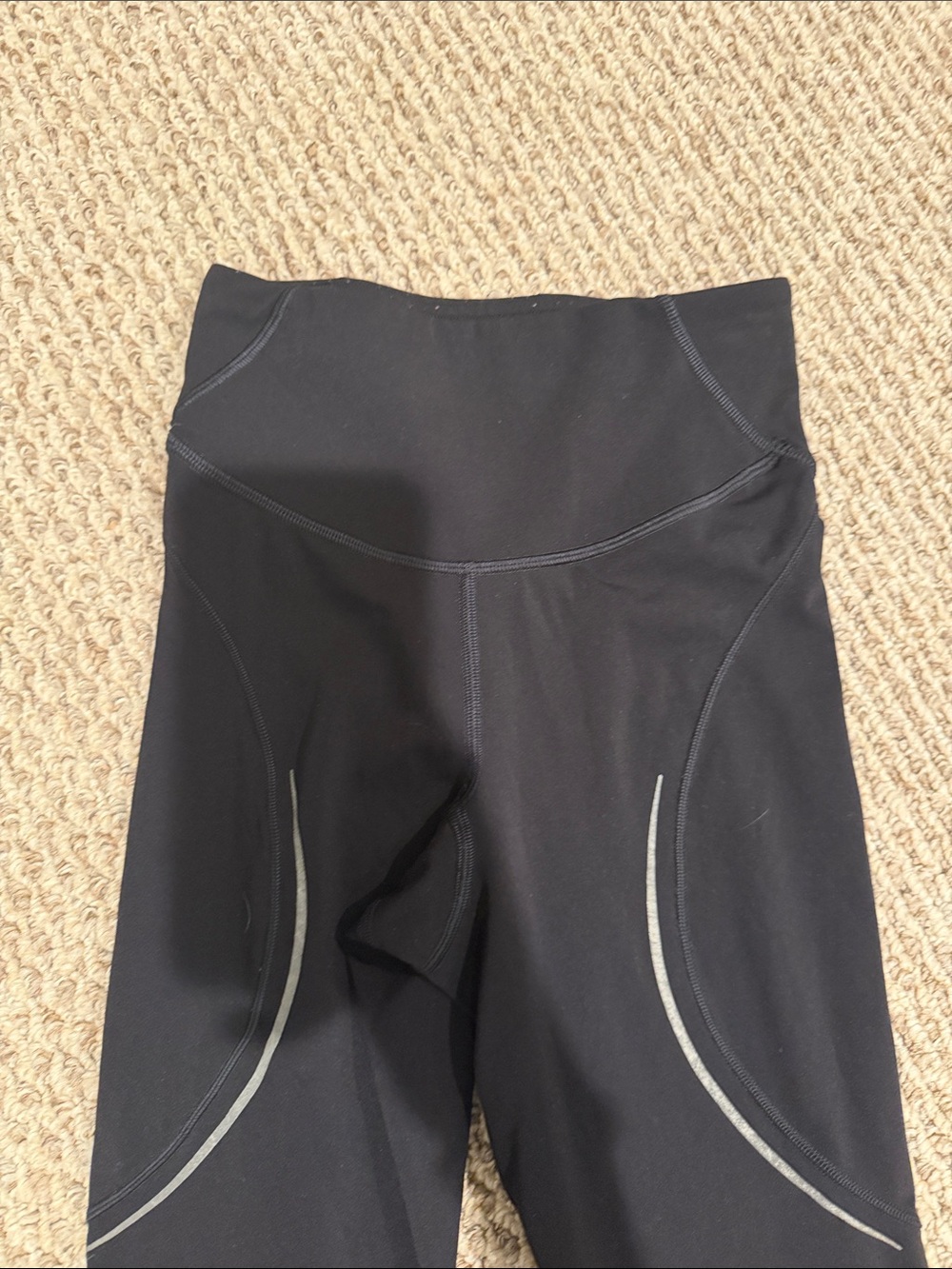 Lululemon Pants Womens 0 Black Base Pace High-Rise HR Reflective Tight 25" - Picture 8 of 12